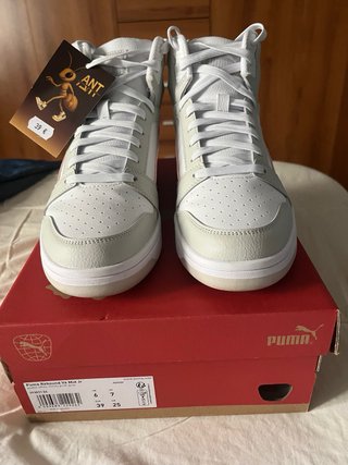 Botín Puma Blanco Talla 39 Nuevo. Sin estrenar