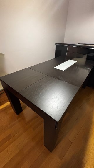 Mesa de comedor con 2 extensiones