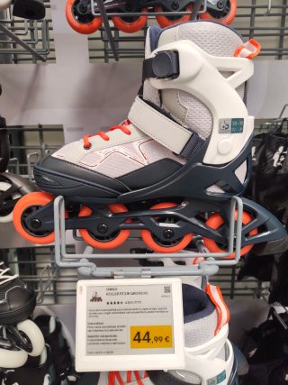 Patines Oxelo Fit 3 Junior 32-35  1 solo uso.