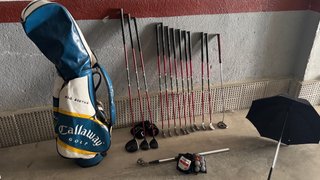 Juego palos golf Callaway Big Berta y Bolsa