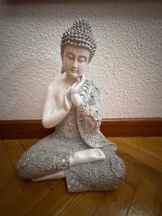 Figura Buda Sentado Decorativa