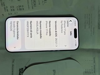iPhone 17 Pro 256gb batteria 99% perfettissimo