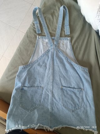 Peto vaquero desgastado