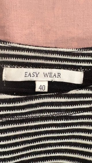 Jersey Easy Wear rayas manga corta