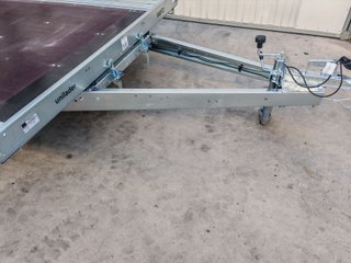 Alquiler de remolque plataforma 750 kg