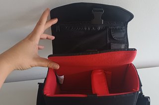 Objetivo Canon + Batería + Bolsa