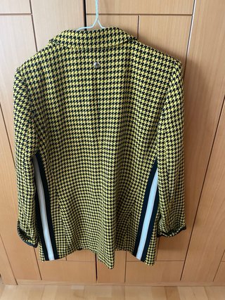 Blazer Twinset Negro y Amarillo Talla M