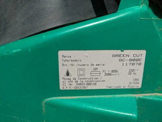 Cortacésped Eléctrico GREEN CUT GC-800 E