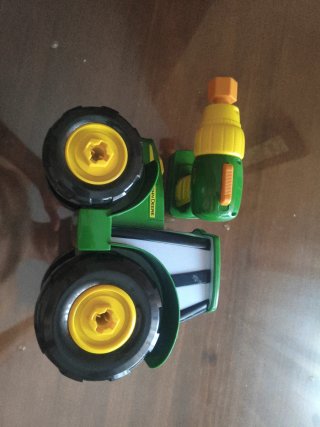 Tractor Juguete Desmontable Verde