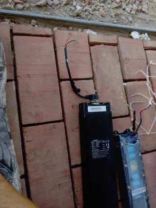 2 Baterías 36V (10Ah y 15Ah)