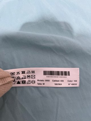 Polo Massimo Dutti Beige Manga Corta