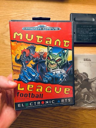 Mutant League Football Mega Drive PAL
