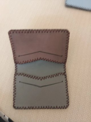 Pack 5 Carteras de Cuero echa a mano