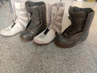 Botas de Snowboard DC Negras y Grises
