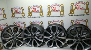 1074053 juego llantas r17 nissan juke (f15) acenta