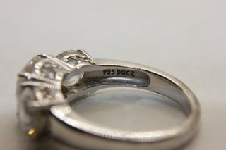 Stupendo anello trilogy argento pietre CZ