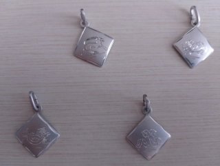 Ciondolo Zodiaco Argento 800