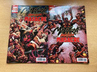 Masacre: lote de comics y tomos