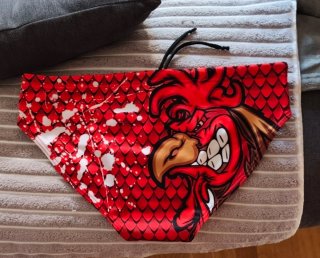 Bañador Turbo Waterpolo Rojo Dragón