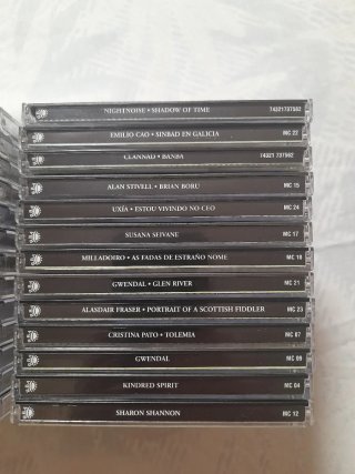 26 Cds Colección CDs Música Celta.