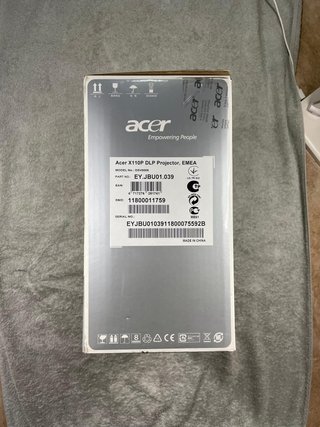 Proyector Acer X110P DLP - 3D Ready