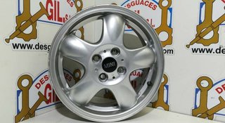 1074509 juego llantas r15 mini cabrio (r52) cooper