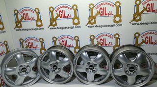 1074509 juego llantas r15 mini cabrio (r52) cooper