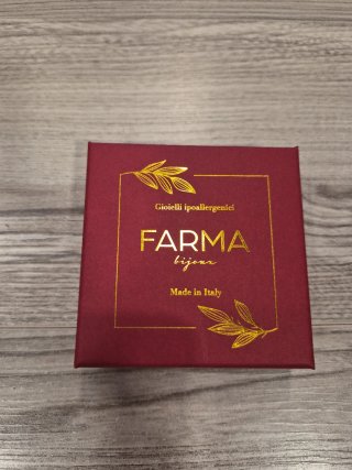 Orecchini FARMA dorati ipoallergenici