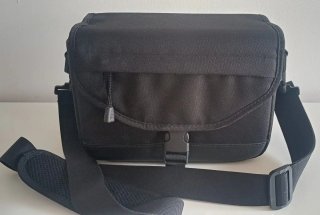 Objetivo Canon + Batería + Bolsa