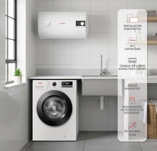 Termo Eléctrico Corberó Horizontal 47L