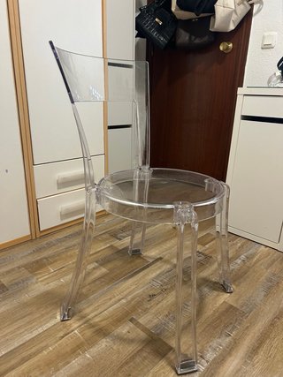 Silla transparente Ikea Stein