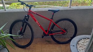 Bicicleta Montaña Roja NTT