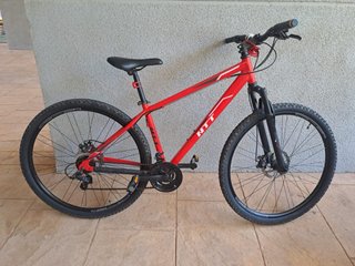 Bicicleta Montaña Roja NTT