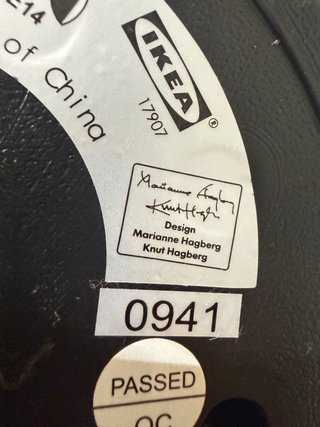 2 Lámparas de pie Ikea Kvart