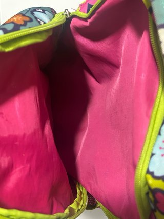 Mochila Totto Escolar Flores