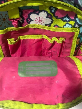 Mochila Totto Escolar Flores