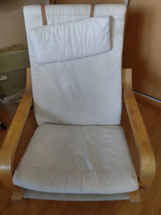 Sillón Puang Beige Madera