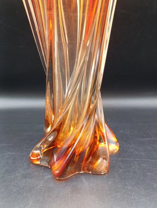 Vaso in cristallo Murano Fratelli Toso