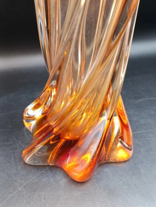 Vaso in cristallo Murano Fratelli Toso