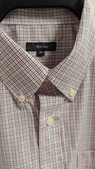 Camisa hombre vestir M rayas