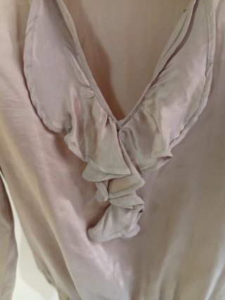 Blusa Seda Natural. Zendra