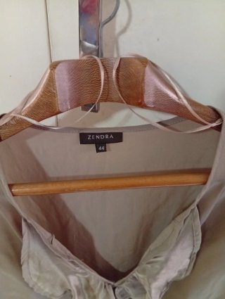 Blusa Seda Natural. Zendra