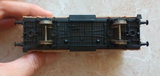 Lima H0 Carro 3163 Fiat coperto 2 assi FS vintage