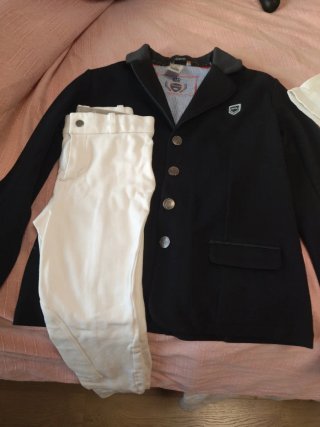 Lote ropa de equitación para niña