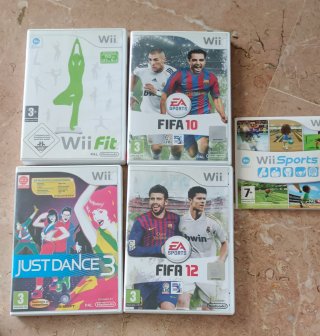 Nintendo Wii Sports Consola Blanca