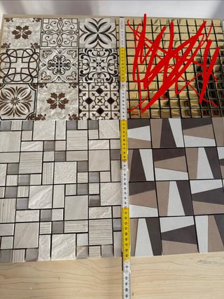 Mosaici in pietra e decorazioni per piastrelle