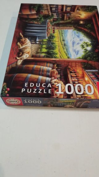 Puzzle EDUCA 1000 Piezas Canes et Vinum 20292