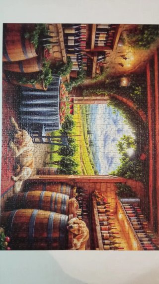 Puzzle EDUCA 1000 Piezas Canes et Vinum 20292