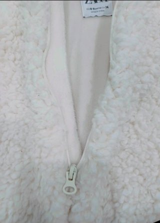 Buzo Abrigo Borreguito Bebé Zara 6-9 meses / 74cm