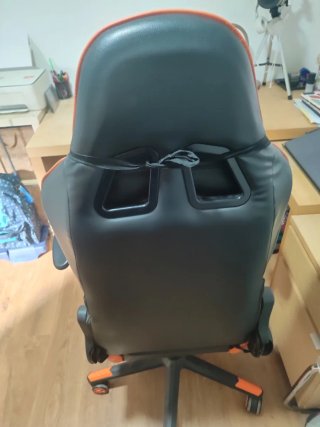 Silla Gamer DXRacer Negra/Naranja